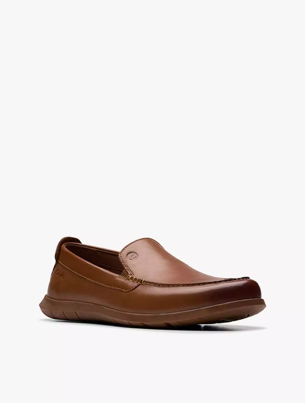 Clarks Flexway Step Tan Leather
