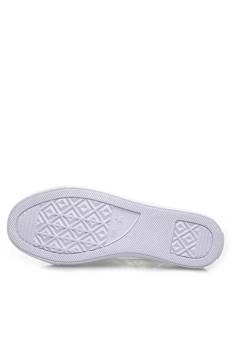 Comfortable Lace Stitched Leather Slip-Ons RX9917