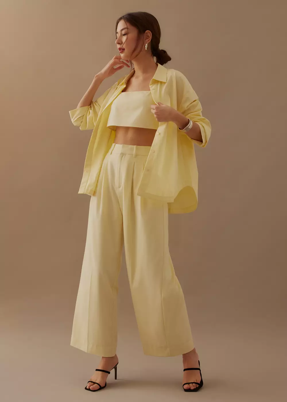 Atasan Wanita - Veera Cropped Tank Top