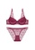 W.Excellence red Premium Red Lace Lingerie Set (Bra and Underwear) 98FDCUSAB2739FGS_1