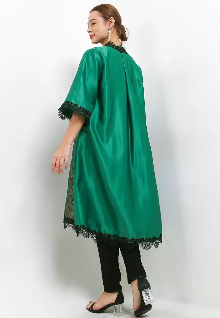 Jual LUIRE by Raden Sirait Coat BKK Songket Original 2023 | ZALORA