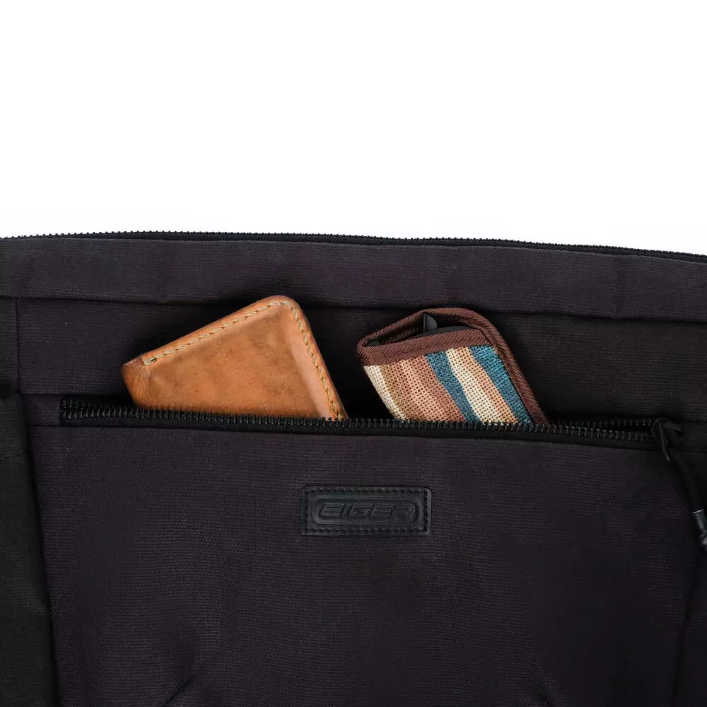Eiger Evredait Canvas Laptop Shoulder Bag 12L