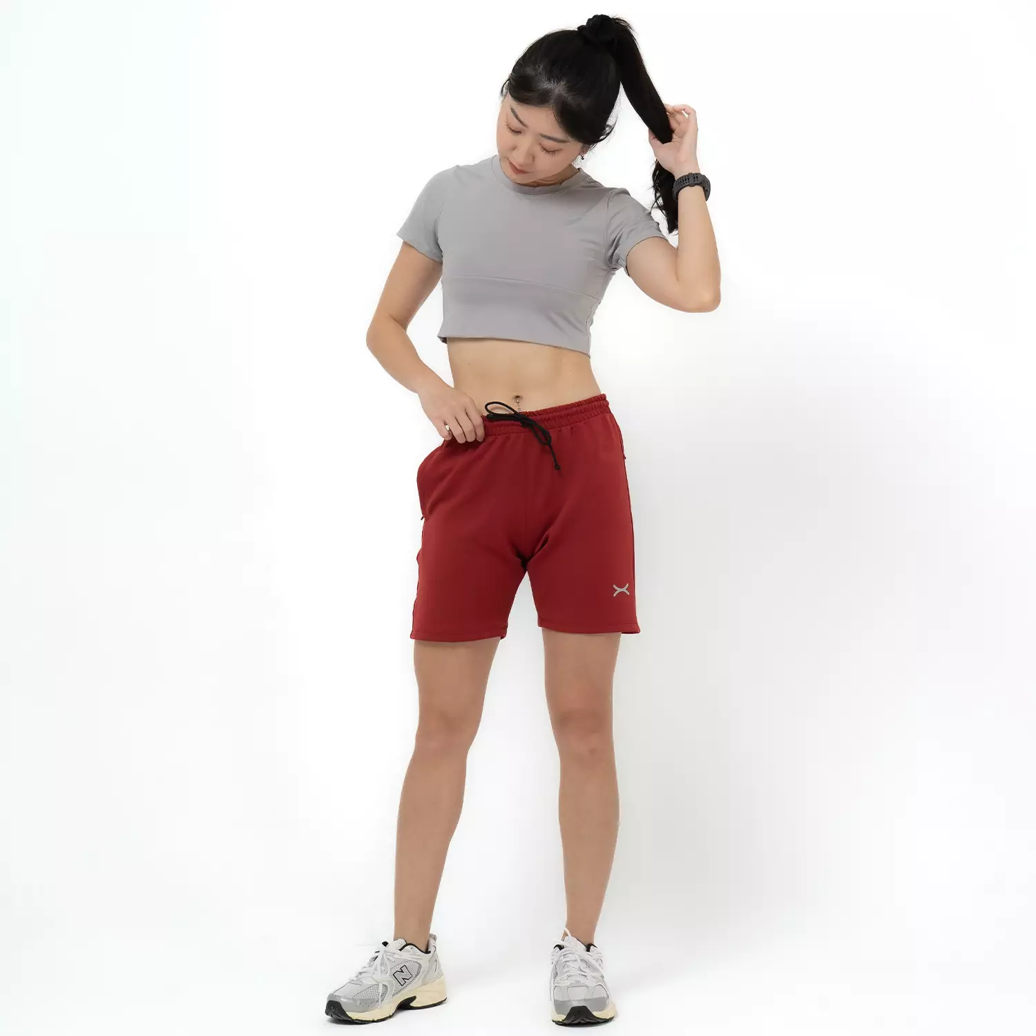 Sports Shorts Woman Superlight series Maroon