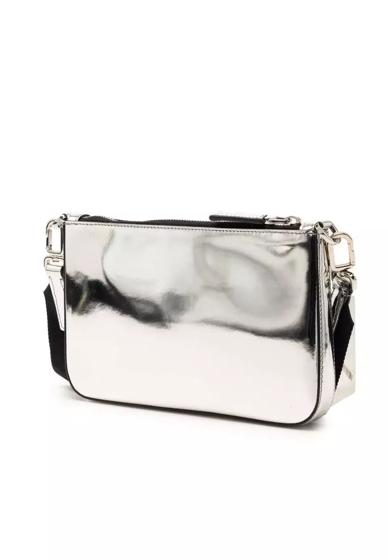 Pre-Loved Prada Brushed Leather Re Edition Zip Messenger Bag