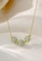 ZITIQUE gold Women's Jade Beads Necklace - Gold 20630ACD6BC4D7GS_2