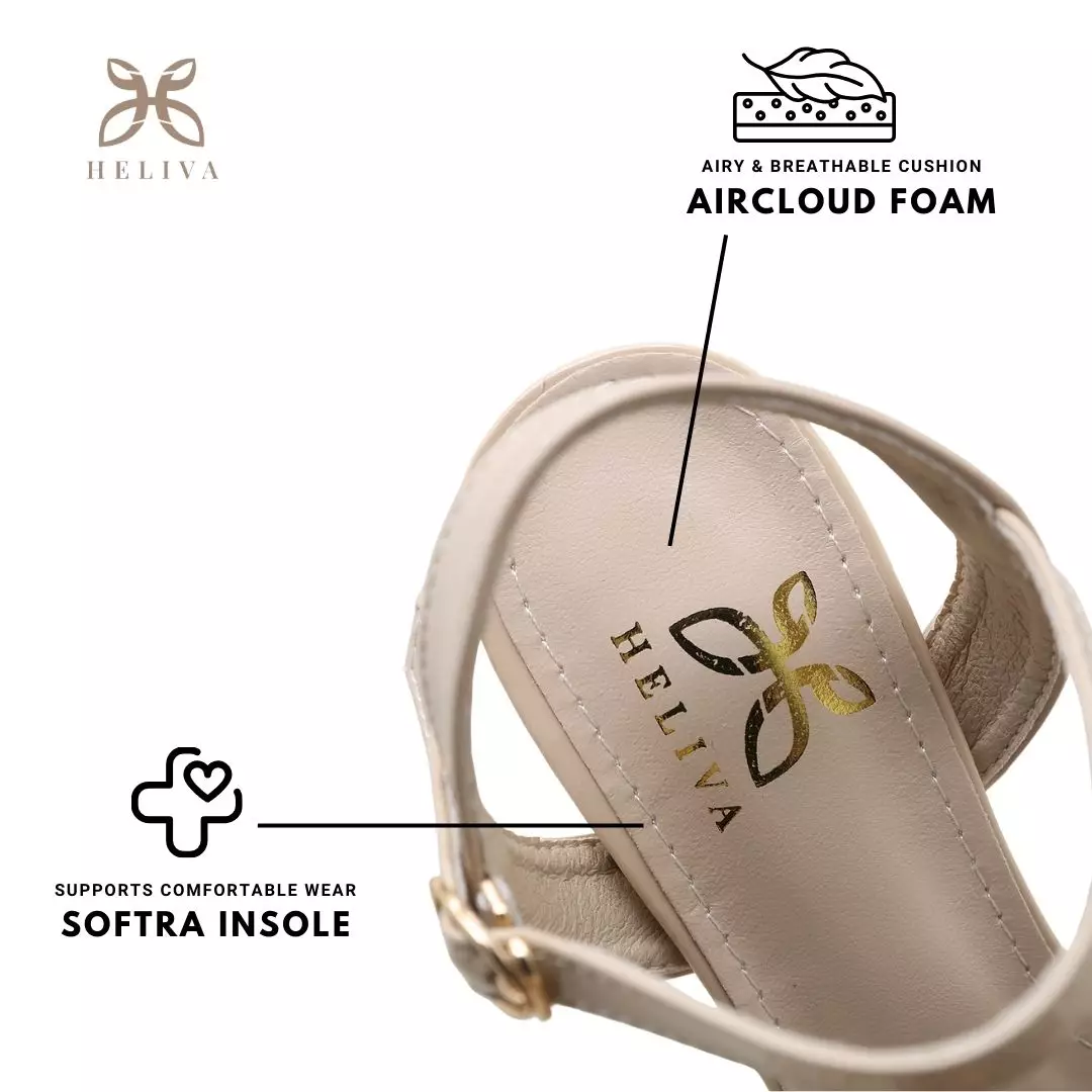 Heliva Lina Women Heels Party Glitter Sling Back