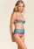 Cia Maritima pink and orange and green and blue and multi and gold and navy Maya High Waist Bralette Bikini 24DCBUS67FBC7CGS_2