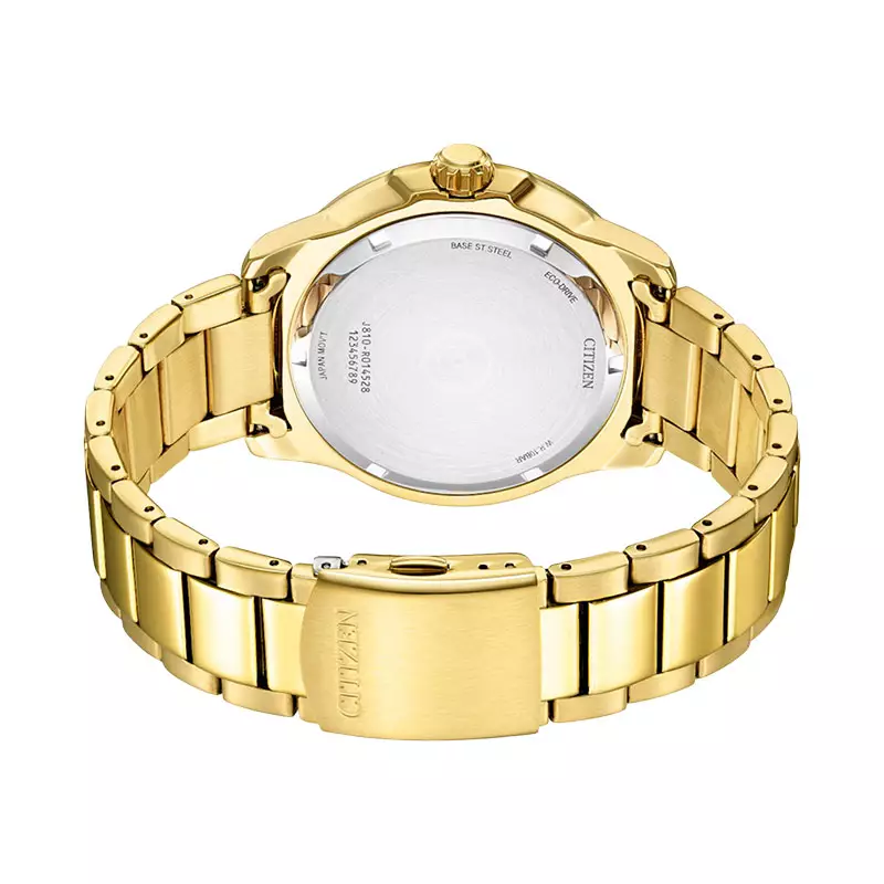 Citizen quartz japan movt 23k gold plated discount