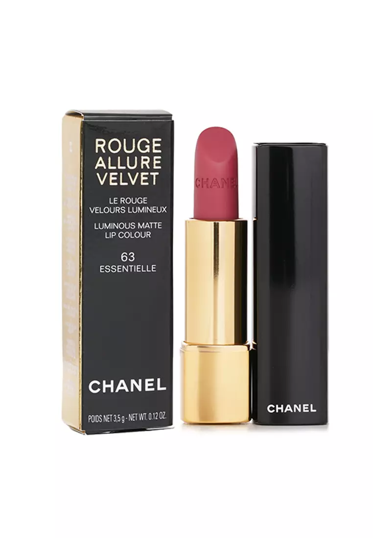 CHANEL - Rouge Allure Velvet - # 63 Essentielle 3.5g/0.12oz
