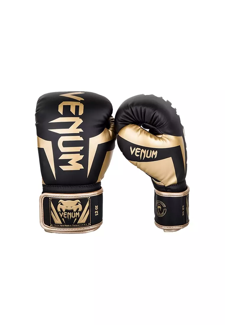 Buy Venum Venum Elite Boxing Gloves - Black/Gold 2026 Online | ZALORA