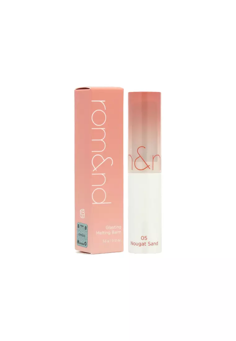 Rom&nd Vegan Glasting Melting Balm (1pc) #05 Nougat Sand