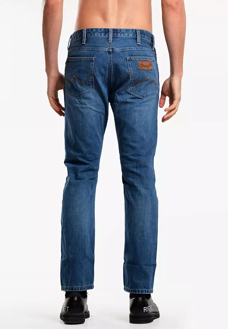 Wrangler Men's Denim Jeans Greensboro Fit