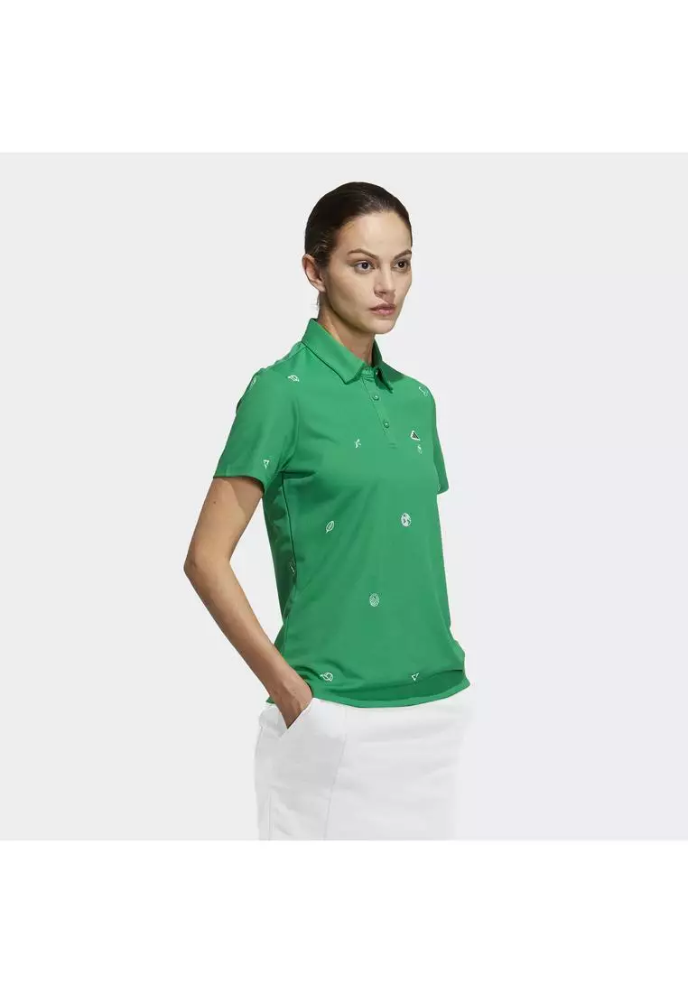 Play Green Monogram Polo Shirt