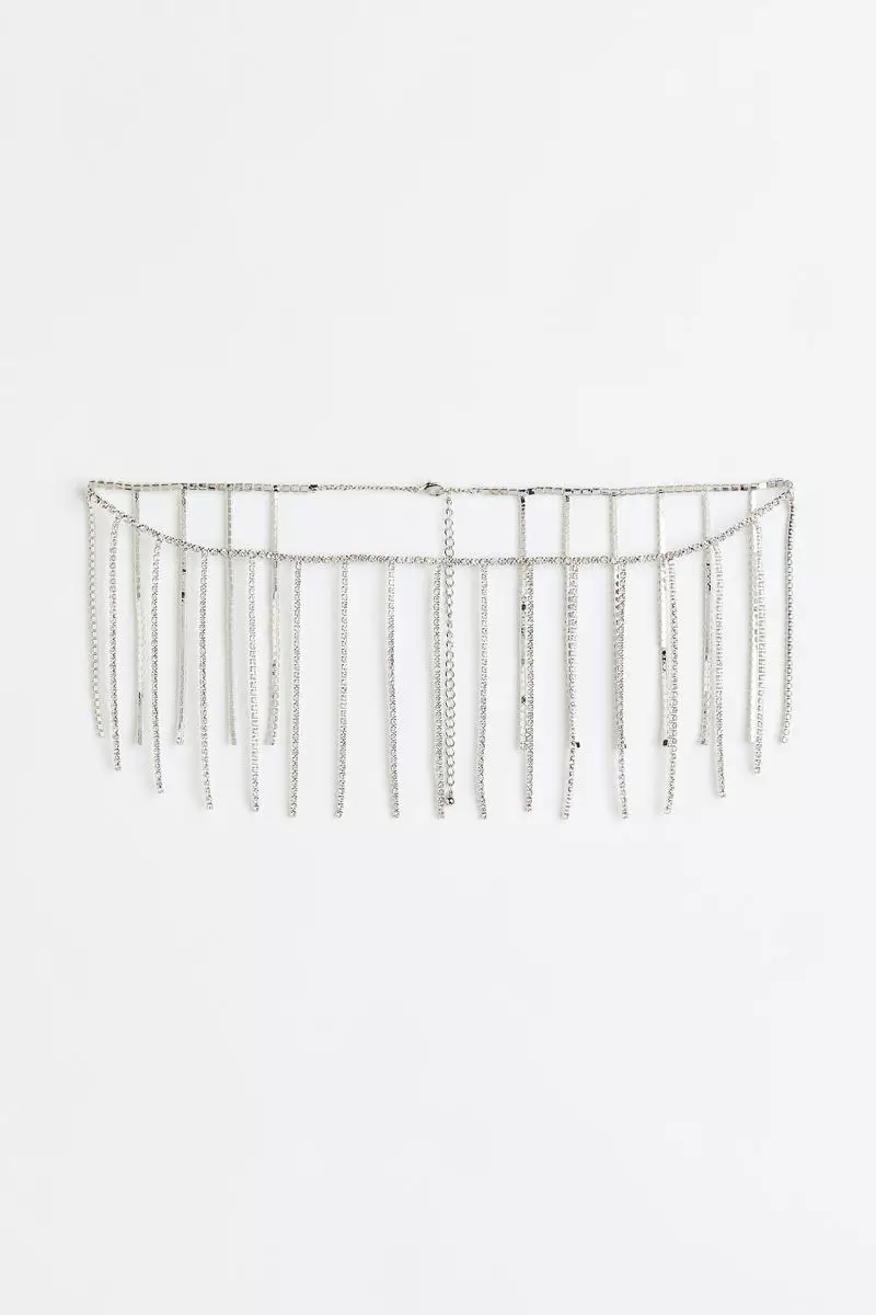 Buy H&M Rhinestone waist chain 2023 Online ZALORA Philippines