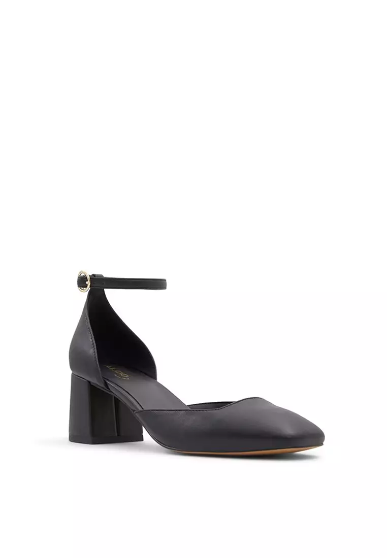 Aldo black store court shoes