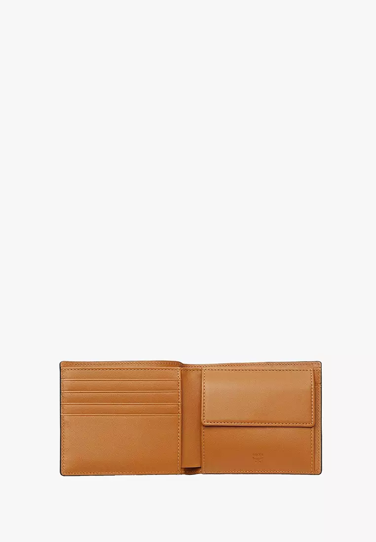 Bifold Wallet w/ Coin Pocket in Visetos Original