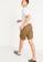 Old Navy brown Straight Lived-In Cargo Shorts for Men - 10-inch inseam 9CF7AAAB1DBC2AGS_2