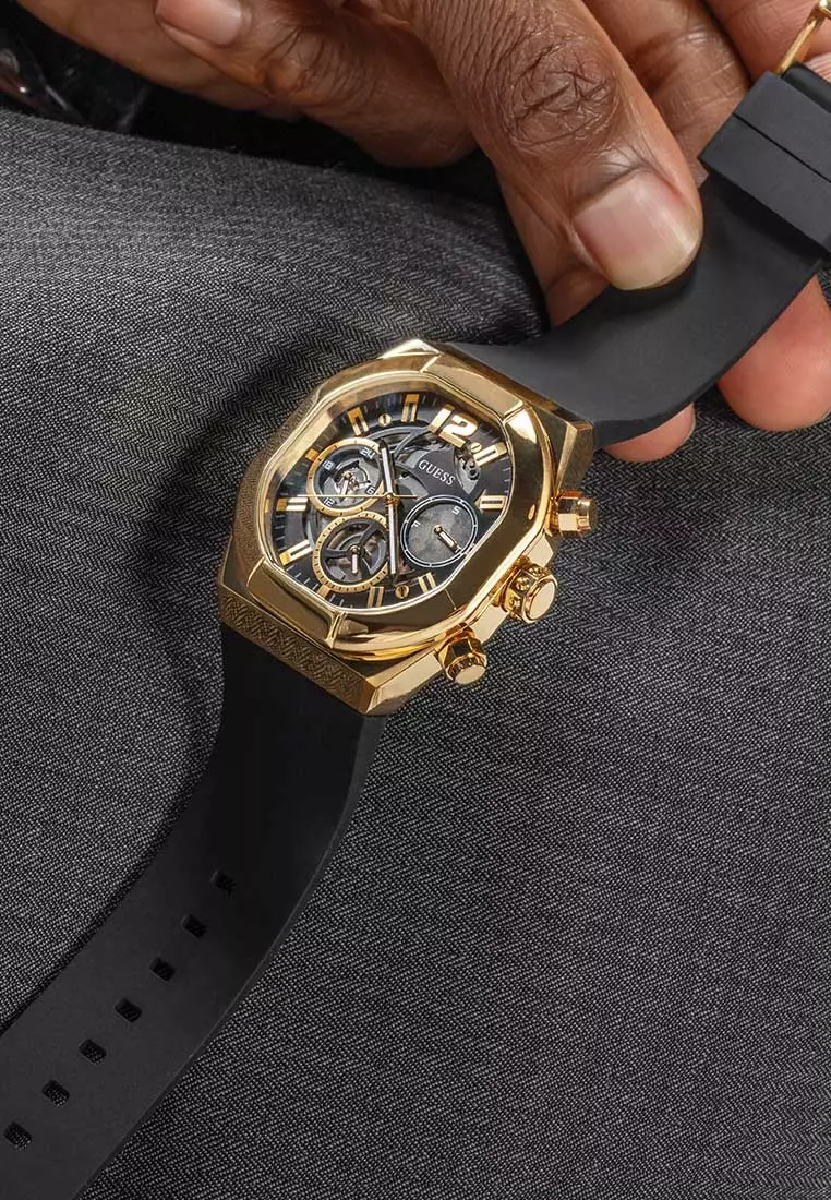 GUESS Gents Watch CLUTCH  Black - GW0638G1