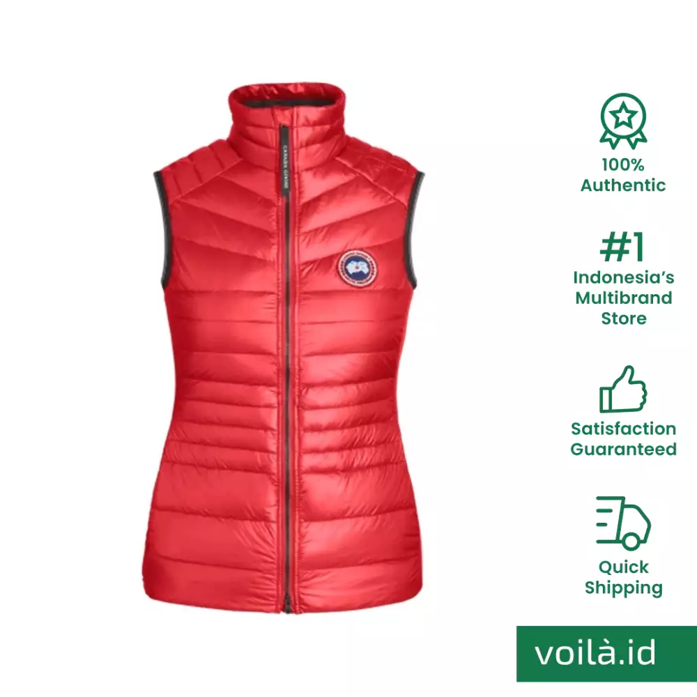 Canada goose red gilet hotsell
