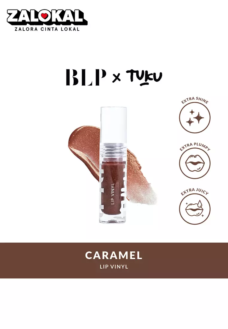 BLP x TUKU - Lip Vinyl - 2.5 ml - Lip Gloss - Caramel