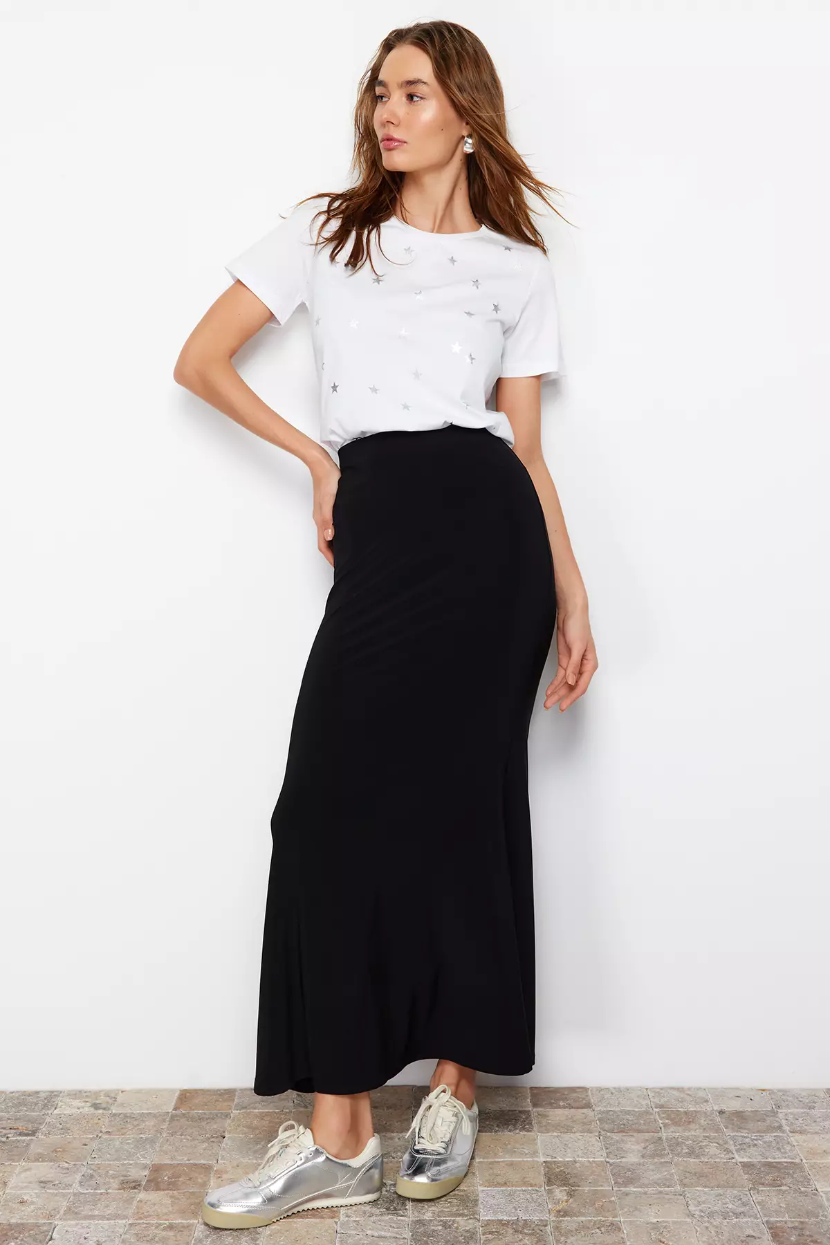Flexible Maxi Skirt