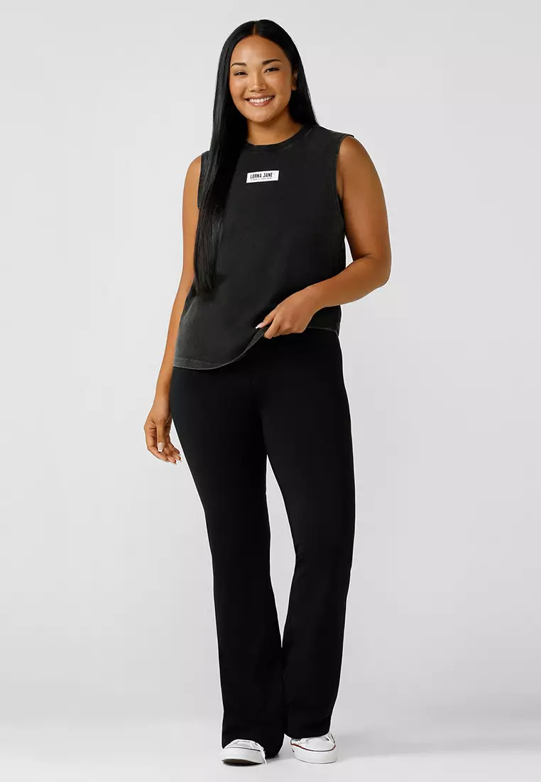 Lorna Jane Effortless Phone Pocket Flared Leggings - Espresso – Key Power  Sports Singapore