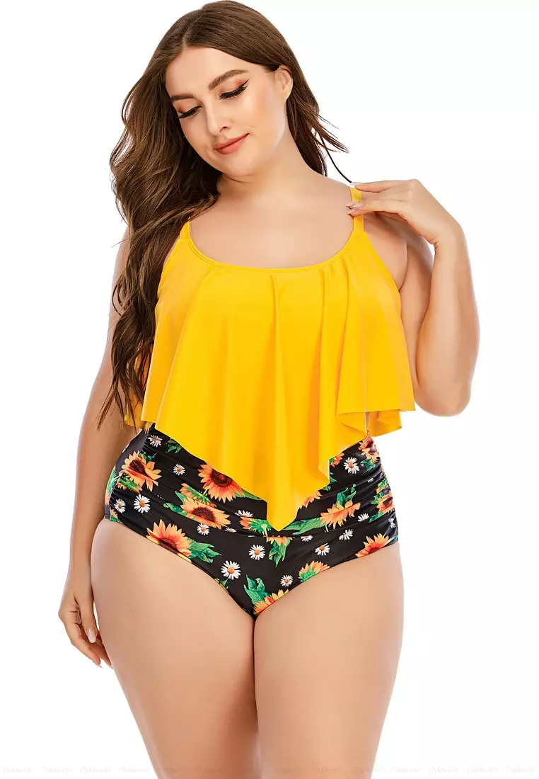 Gold plus sale size swimwear