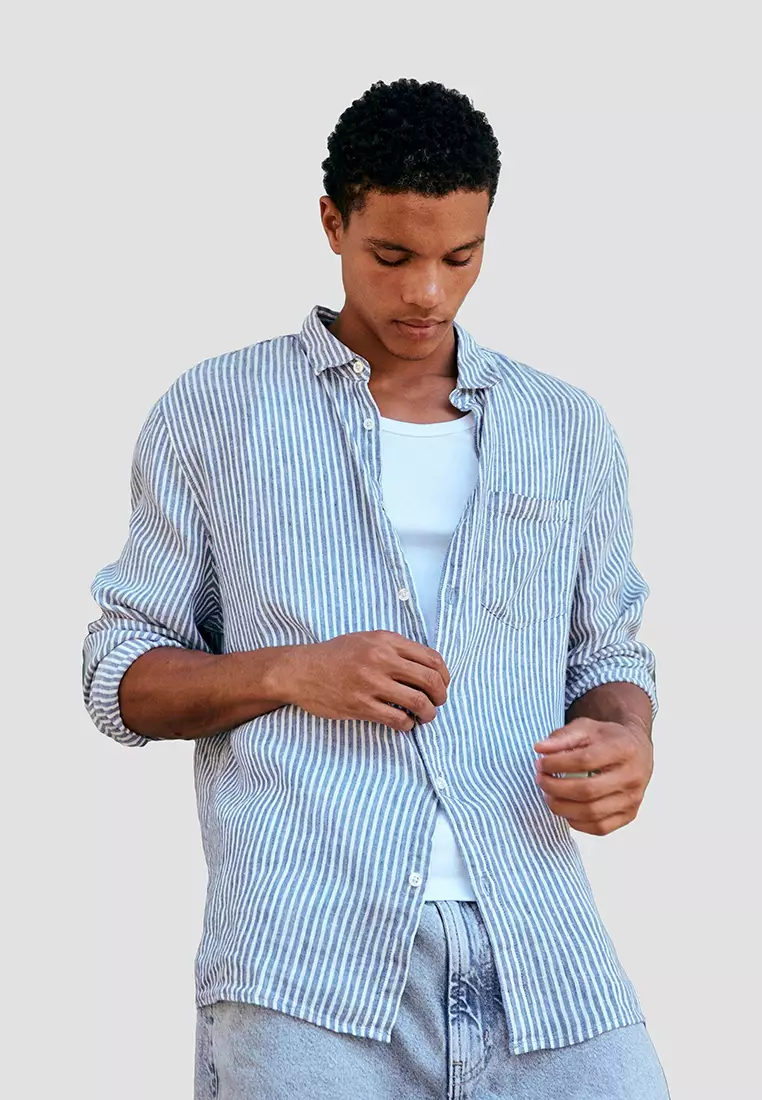 Linen Long Sleeve Shirt