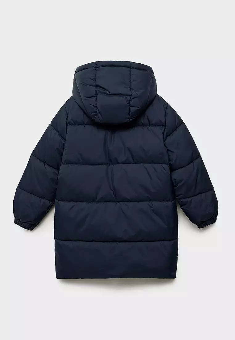 Long Coat With Padded Lining