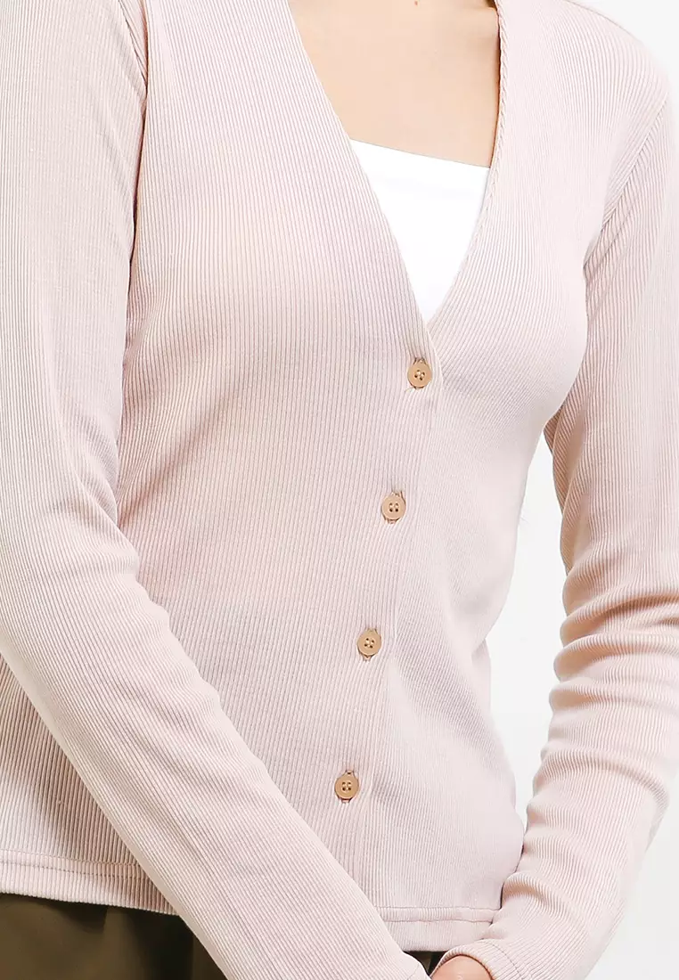 Rib Knit LL Cardigan