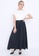 Summer Love navy Wide Leg Palazzo Pants With Side Slant Pockets And Half-Elastic Waistband D708AAAFC1CABAGS_3
