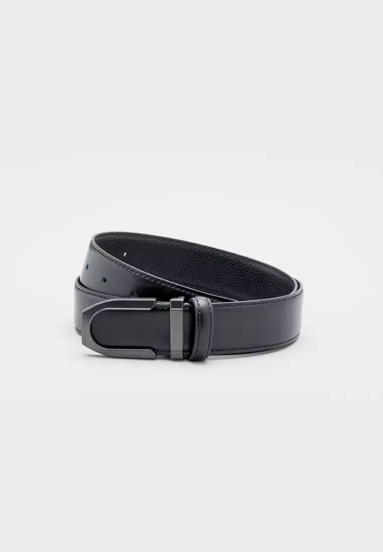 Black Buckle Belt