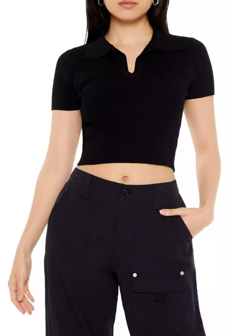 Forever 21 ribbed knit sweater best sale