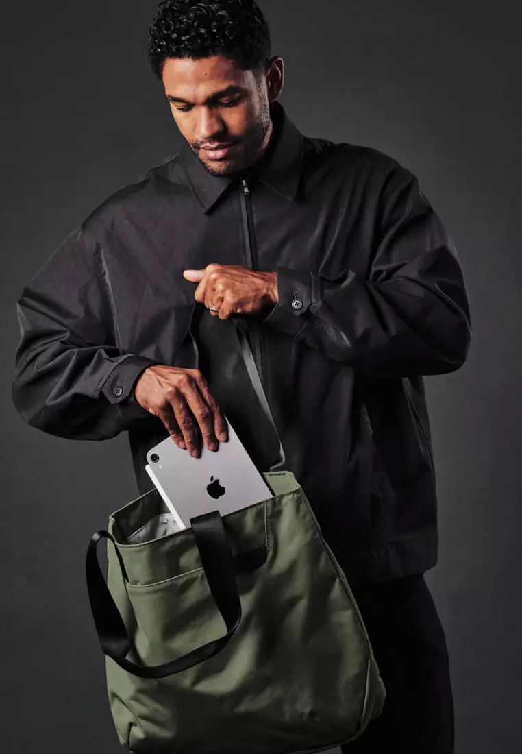 Alpaka Elements Tote Medium - Green/Grey