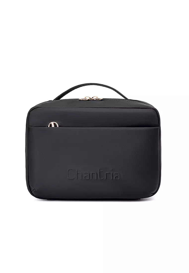 Waterproof Zippered Toiletry Pouch Travel Makeup Bag For Women