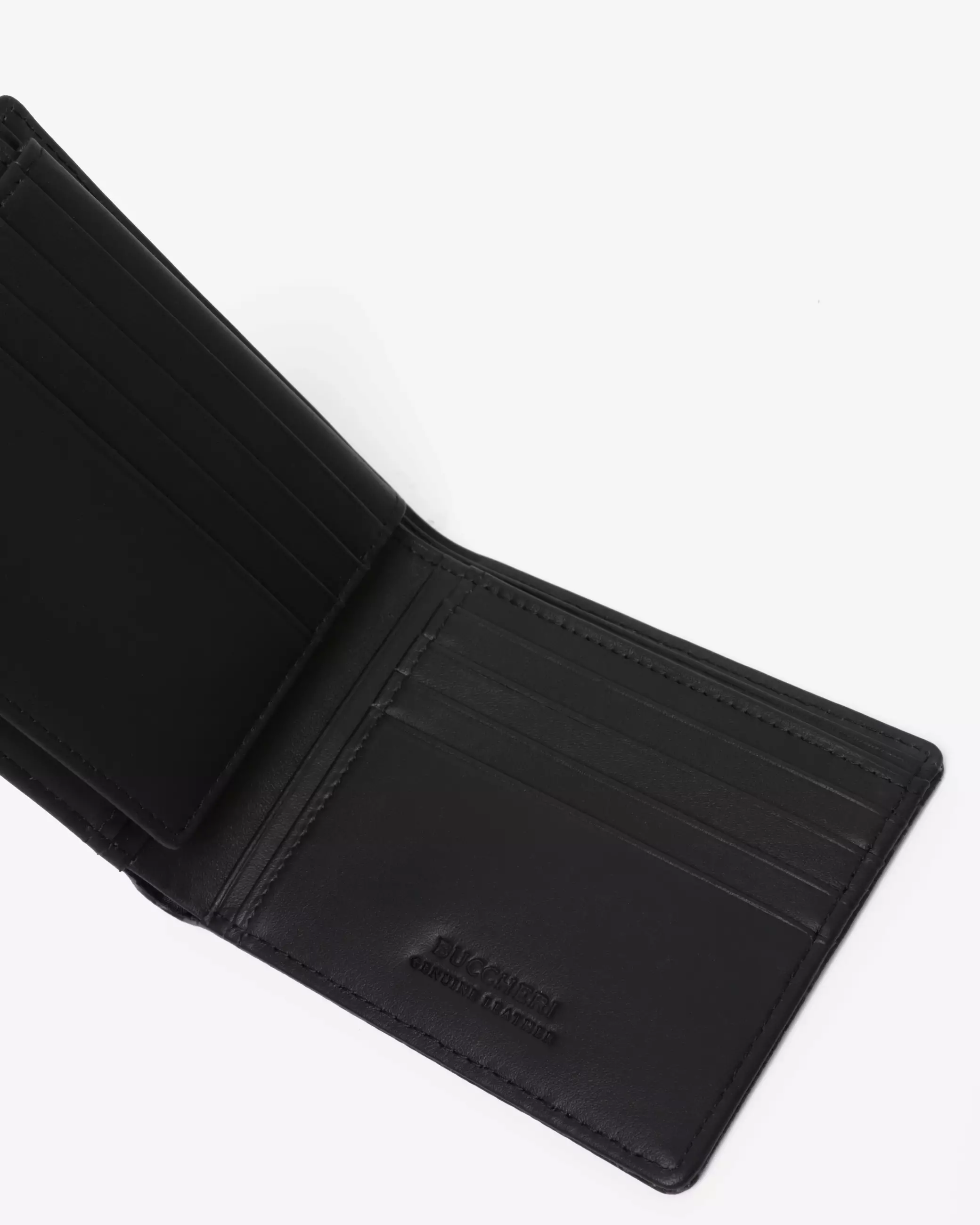 Buccheri Jersey Wallet Man Black