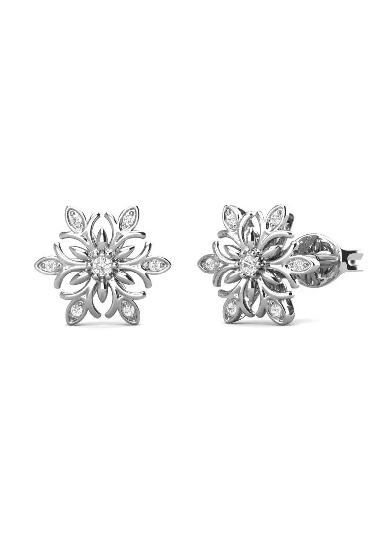 Derring Earring WG - Anting Crystal by Her Jewellery