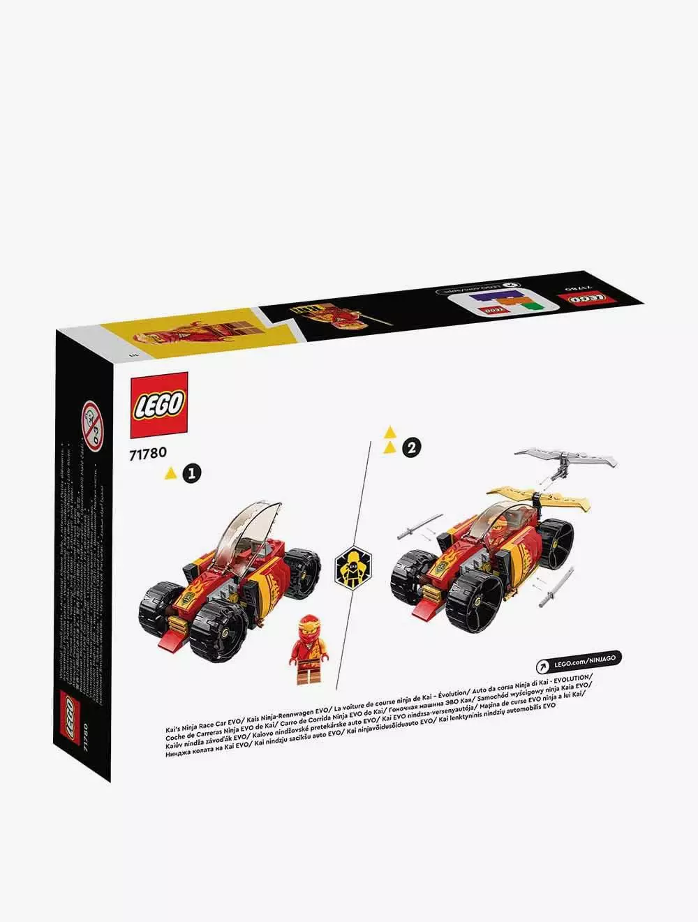 LEGO® Kai’s Ninja Race Car EVO - 71780 - Multicolor