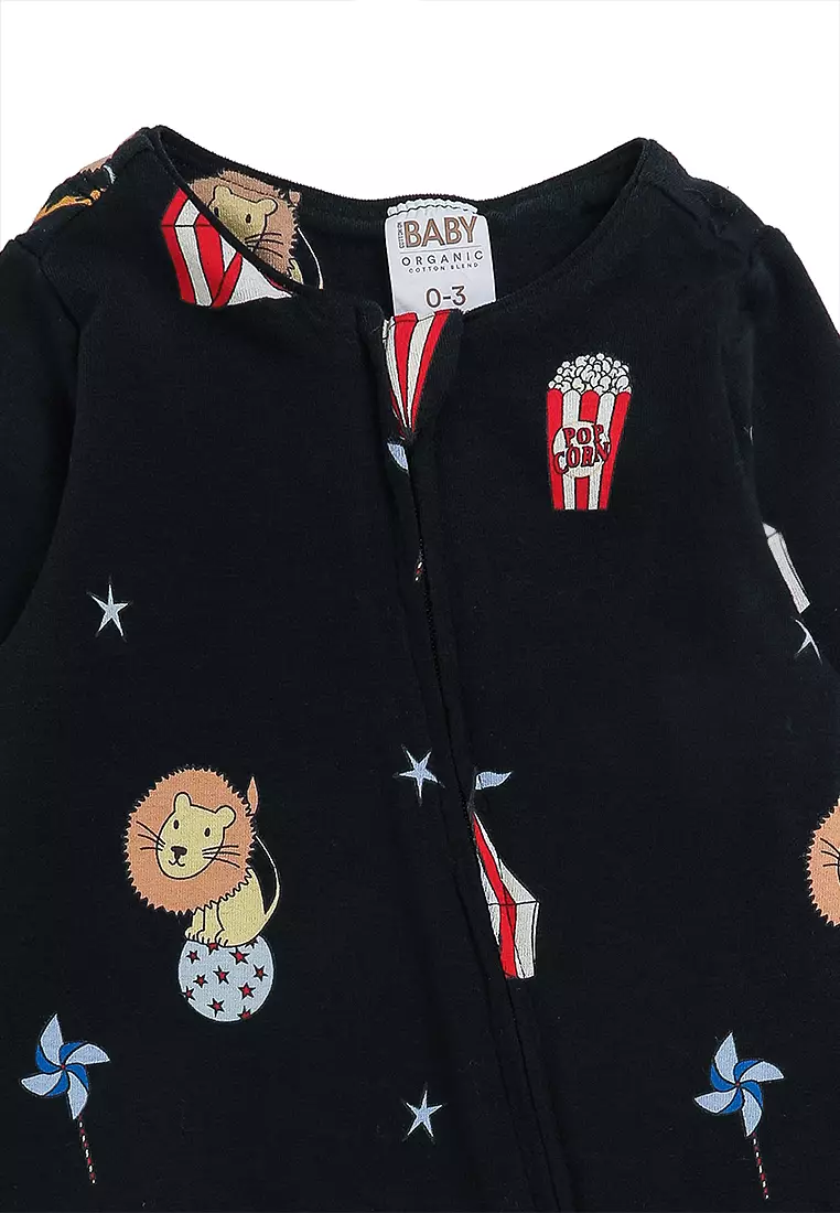 The Long Sleeve Zip Romper