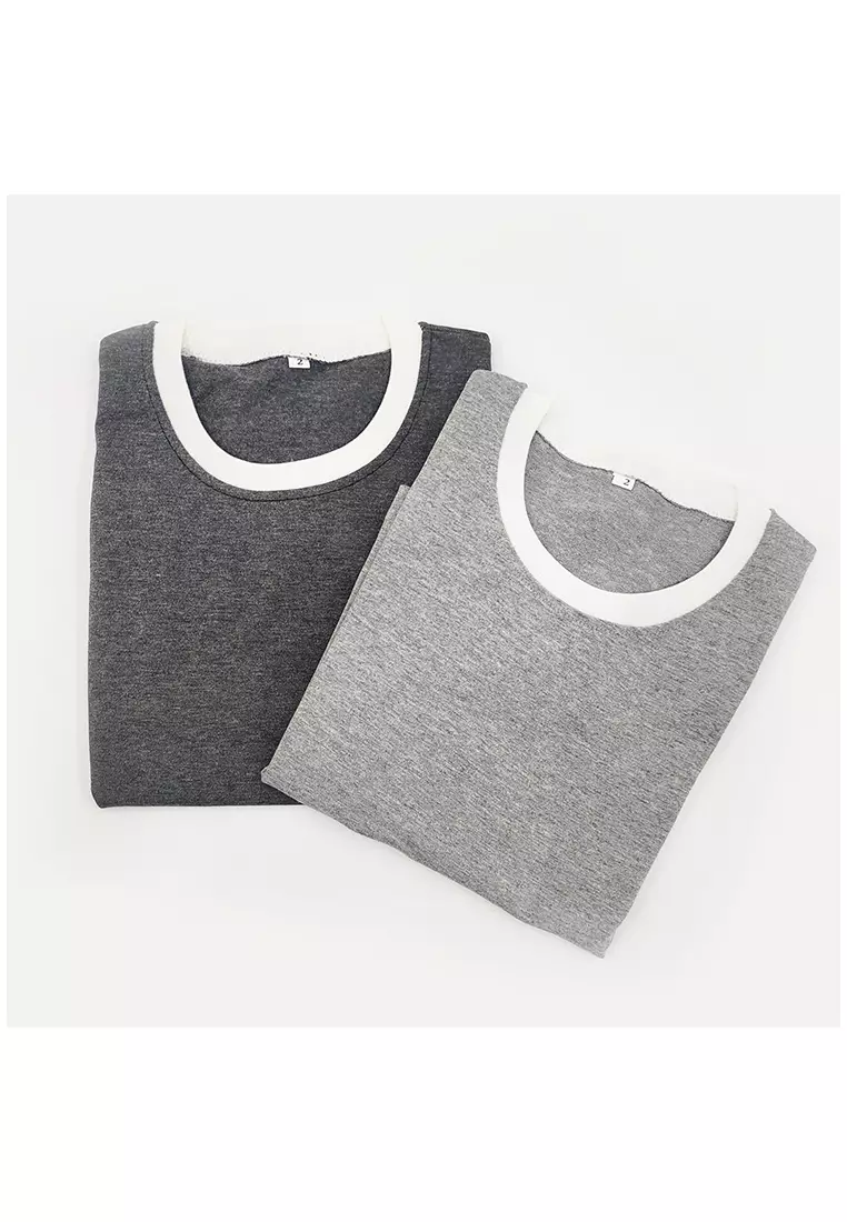 Wakakids Baju Atasan Lengan Pendek Bayi Anak Laki Laki dan Perempuan Unisex Polos Usia 1 Tahun Hingga 7 Tahun 3616 Venwk