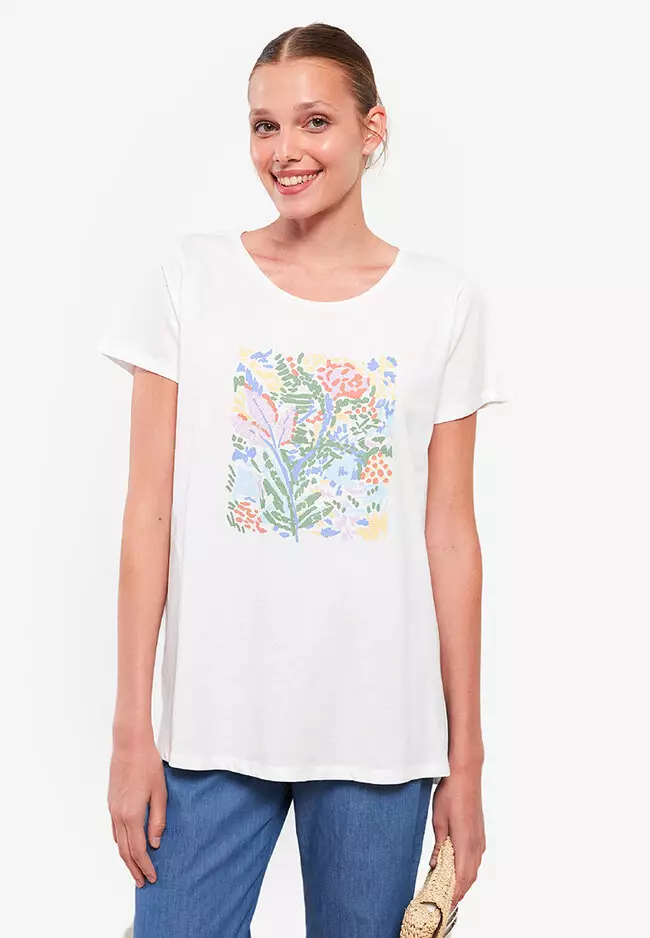 t shirts women's cotton