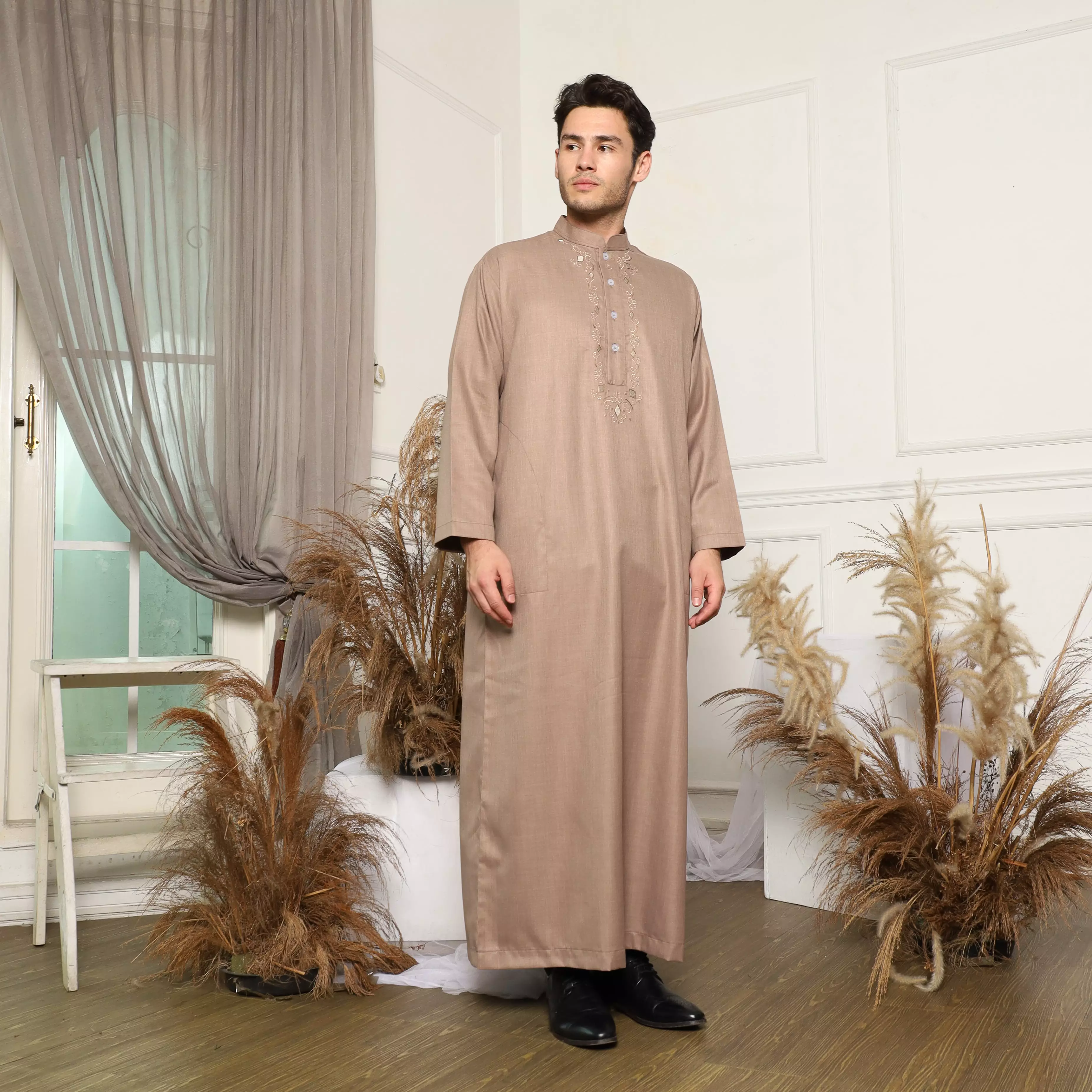 Gamis Pria Sarimbit GP 10 Mocca