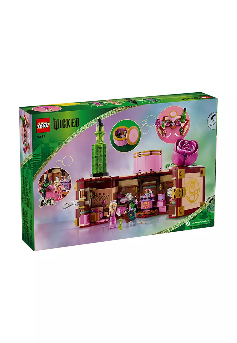 Wicked 75683 Glinda & Elphaba's Dormitory, Age 9+, Building Blocks, 2024 (740pcs)