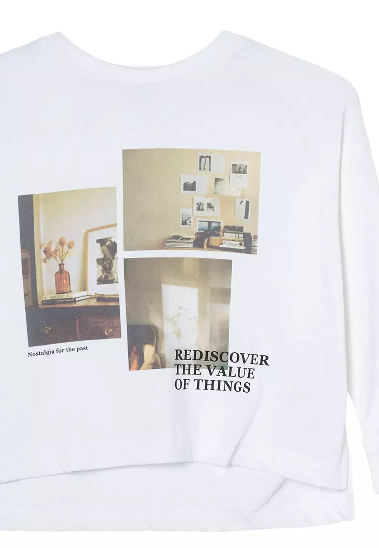 Printed Long Sleeve Shirt