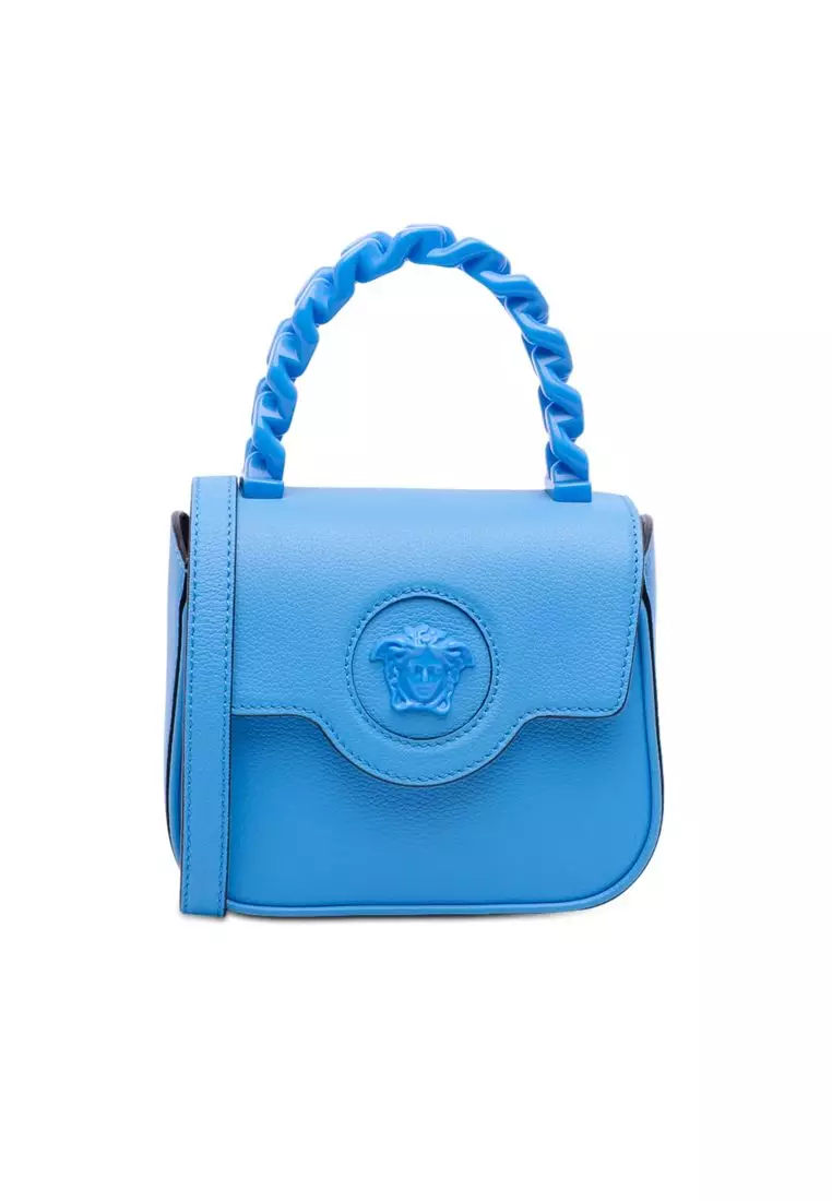 Pre-Loved Versace Mini Leather La Medusa Satchel