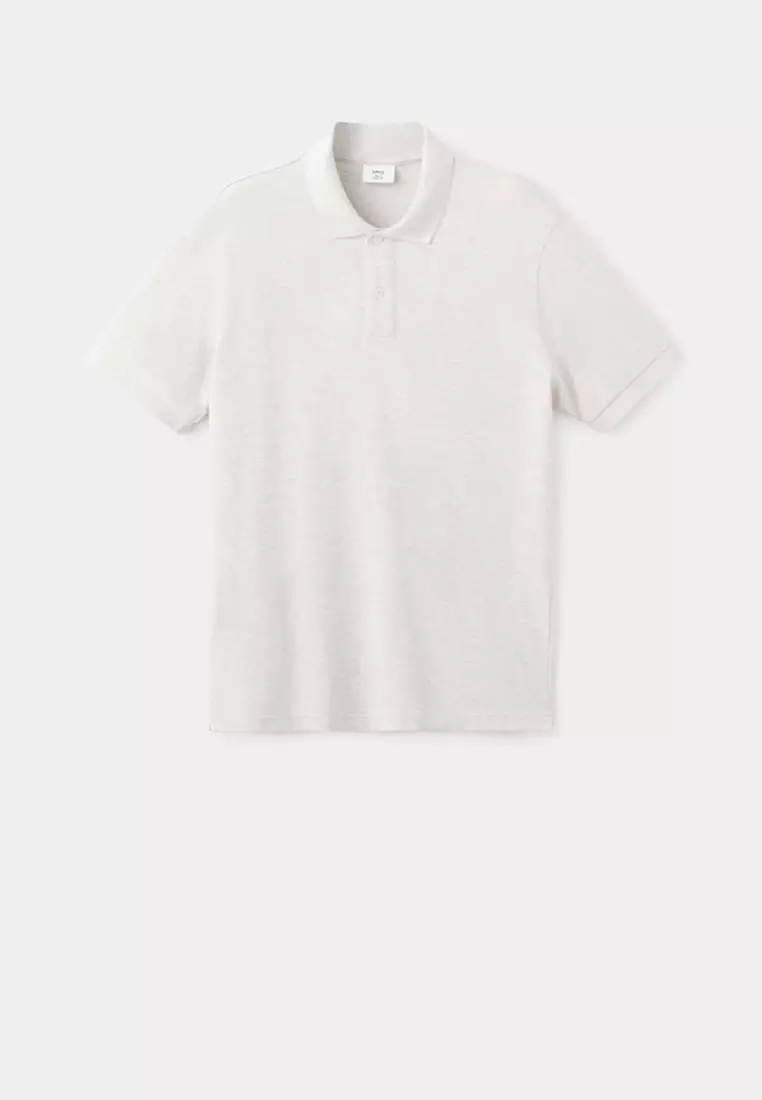 Regular-Fit Piqué Polo Shirt