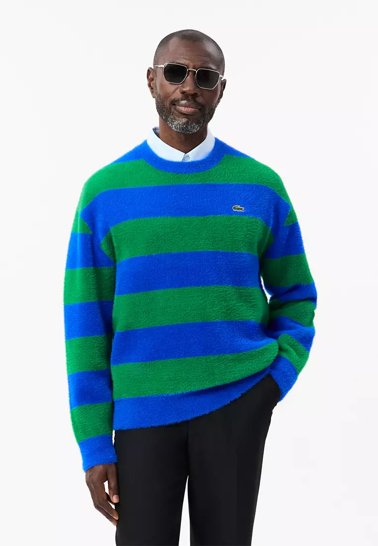 Striped Double Face Sweater