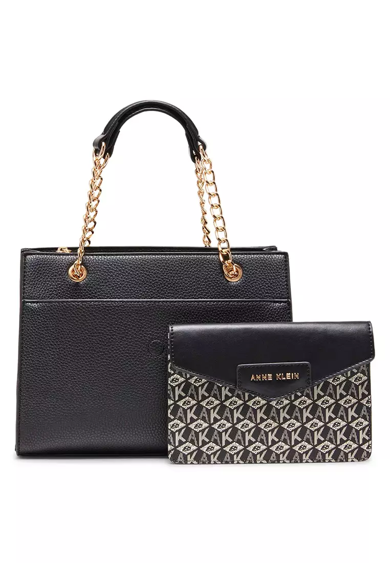 Anne klein purse discount black