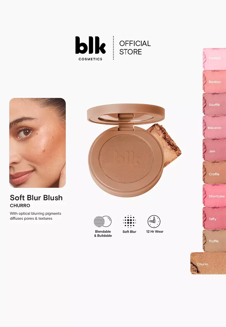 soft blur powder blush - churro
