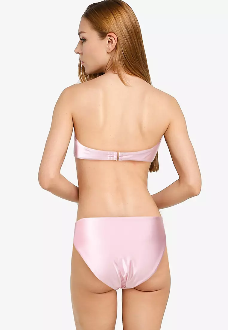 Strapless Ring Bandeau Bikini Top